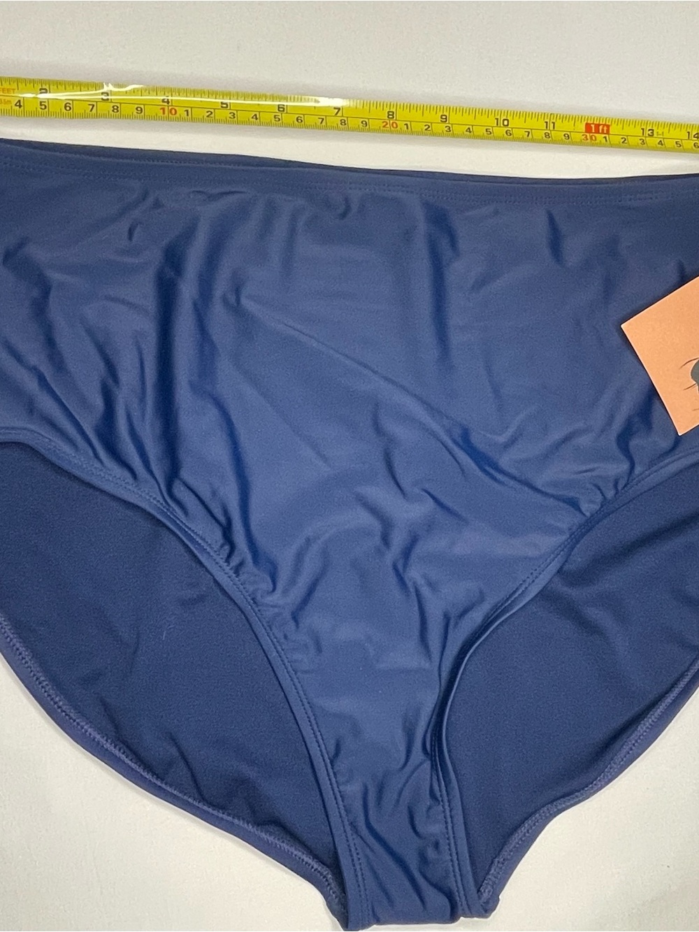 Shade & Shore Navy High-Waist Swim Bottom